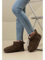 C'M Botki zimowe w kolorze brązowym rozmiar: 41. Brązowe botki damskie C'M, na zimę, bez obcasa, bez zapięcia. Za 108.99 zł.