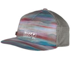 Damska czapka z daszkiem Buff Pack Trucker Cap. Żółte czapki z daszkiem damskie Buff, bez wzorów, z bawełny. Za 99.99 zł.