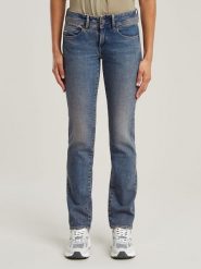 G-Star Dżinsy - Regular fit - w kolorze niebieskim rozmiar: W28/L32. Niebieskie jeansy damskie G-Star. Za 282.80 zł.