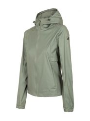4F Kurtka softshellowa w kolorze khaki rozmiar: XXL. Brązowe kurtki sportowe damskie 4F, m, bez wzorów, bez kaptura. Za 307.45 zł.