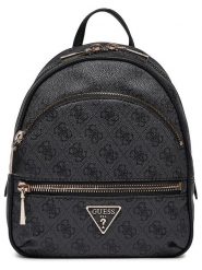 Guess Plecak w kolorze czarnym - 21 x 27 x 10 cm rozmiar: onesize. Czarne plecaki Guess, z aplikacjami, z materiału. Za 391.99 zł.