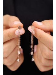 Heliophilia Srebrne kolczyki-wkrętki rozmiar: onesize. Różowe kolczyki damskie Heliophilia, srebrne. Za 143.22 zł.