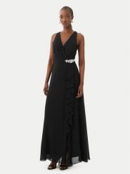 Artigli Sukienka wieczorowa ACAB004498 Czarny Regular Fit. Czarne sukienki damskie Artigli, bez wzorów, z syntetyku, wizytowe, bez ramiączek. Za 789.99 zł.