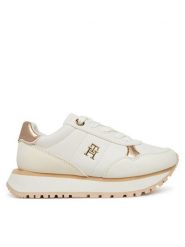 Tommy Hilfiger Sneakersy Low Cut Lace-Up Sneaker T3A9-33759-1355 M Biały. Białe buty sportowe dziewczęce Tommy Hilfiger, ze skóry, bez zapięcia. Za 219.99 zł.