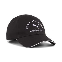 Czapka z daszkiem PUMA Class PUMA Black. Czarne czapki z daszkiem damskie Puma, bez wzorów. Za 89.00 zł.
