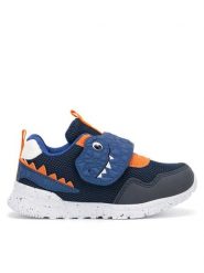 Action Boy Sneakersy AVO2827-028 Granatowy. Niebieskie buty sportowe chłopięce Action Boy, z materiału, bez zapięcia. Za 99.99 zł.