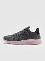 4F Buty lifestyle sneakersy ICHI damskie - szare 41. Szare obuwie sportowe casual damskie 4F, z dzianiny, bez zapięcia, trekkingowe. W wyprzedaży za 99.99 zł.