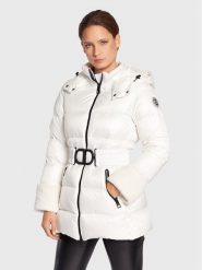 TWINSET Kurtka puchowa 222TP2203 Biały Regular Fit. Białe kurtki damskie Twinset, bez wzorów, z puchu, bez kaptura. Za 2,909.00 zł.