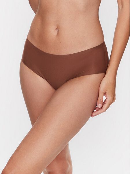 Chantelle Figi klasyczne Soft Stretch C26440 Brązowy. Brązowe figi Chantelle, bez wzorów, z syntetyku. Za 59.99 zł.