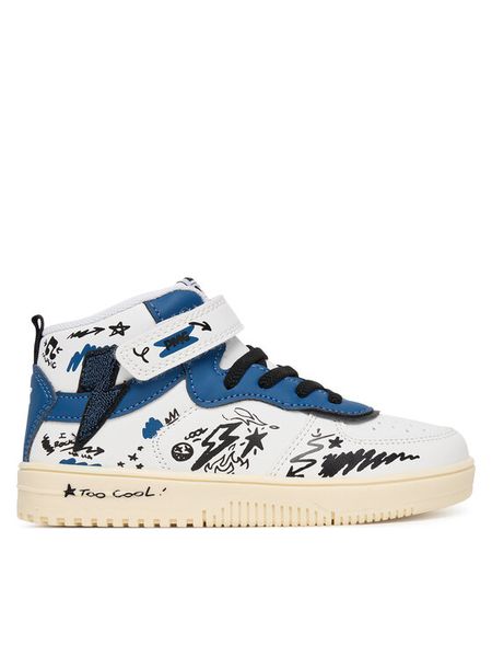 Primigi Sneakersy AVANT-8968311 Biały. Białe buty sportowe chłopięce Primigi, ze skóry, bez zapięcia. Za 129.99 zł.