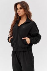 Damska bluza dresowa Rough Radical Chillfit. Czarne bluzy damskie ROUGH RADICAL, l, bez wzorów, z dresówki, bez kaptura. Za 144.42 zł.