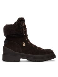 Bogner Botki St.Moritz S 23 B 22546523 Brązowy. Brązowe botki damskie Bogner, ze skóry, bez obcasa, na płaskiej podeszwie, bez zapięcia. Za 1,999.00 zł.