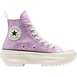 Buty sportowe Converse Run Star Hike. Fioletowe obuwie sportowe damskie Converse, na fitness i siłownię. Za 790.00 zł.