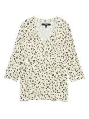 Vero Moda Sweter w kolorze beżowym rozmiar: M. Brązowe swetry klasyczne damskie Vero Moda, m, bez kołnierzyka. Za 69.91 zł.