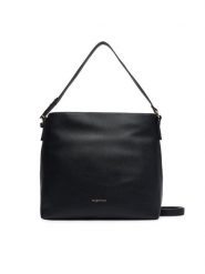 Valentino Torebka Helen VBS9N507G Czarny. Czarne torebki klasyczne damskie Valentino, ze skóry, bez dodatków. Za 649.99 zł.