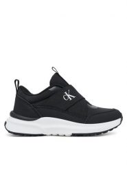 Calvin Klein Sneakersy Low Cut Sneaker V3X9-83172-1845 S Czarny. Czarne buty sportowe chłopięce Calvin Klein, z materiału, bez zapięcia. Za 279.99 zł.
