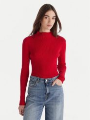 JOOP! Sweter Kalisto 30048405 Czerwony Slim Fit. Czerwone swetry klasyczne damskie Joop!, xs, z bawełny, bez kołnierzyka. Za 579.99 zł.