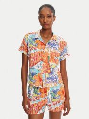 Banana Moon Koszula Sienna Aquafies MKA10 Kolorowy Regular Fit. Koszule damskie Banana Moon, m, bez wzorów, z bawełny, bez kołnierzyka, bez ramiączek. Za 289.99 zł.
