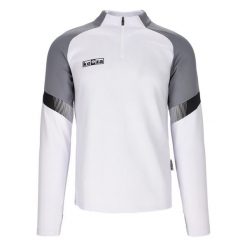 Bluza treningowa Keeza Albion. Białe bluzy damskie KEEZA, uniwersalny, bez wzorów, z elastanu, bez kaptura. Za 94.00 zł.