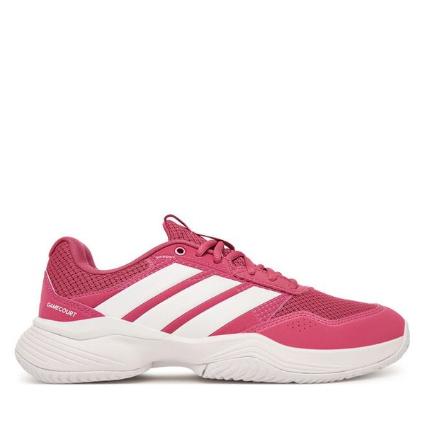 Buty do tenisa adidas. Czerwone obuwie sportowe treningowe Adidas, tenisowe. Za 296.99 zł.