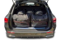 Torby Do Bagażnika Mercedes-Benz E Kombi 2023+ 5Szt Kjust. Czarne torby podróżne KJUST, bez wzorów, z kauczuku. Za 1,622.00 zł.