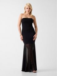 Marciano Guess Sukienka codzienna 181909 Czarny Classic Fit. Czarne sukienki damskie Marciano Guess, z aplikacjami, bez ramiączek. Za 1,219.00 zł.