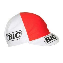 Czapka rowerowa Gist Equipe Vintage Bic. Białe czapki z daszkiem damskie GIST, bez wzorów, z materiału. Za 113.54 zł.