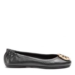 Baleriny Tory Burch. Czarne balerinki damskie Tory Burch, bez wzorów. Za 1,249.00 zł.