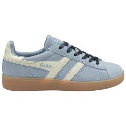 Damskie zamszowe buty sportowe Gola Aztec. Białe obuwie sportowe casual damskie Gola, z zamszu, bez zapięcia. Za 428.50 zł.