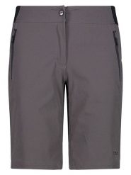 Cmp Bermudy funkcyjne w kolorze antracytowym rozmiar: 48. Czarne spodnie dresowe damskie CMP, bez wzorów, z materiału. Za 137.42 zł.