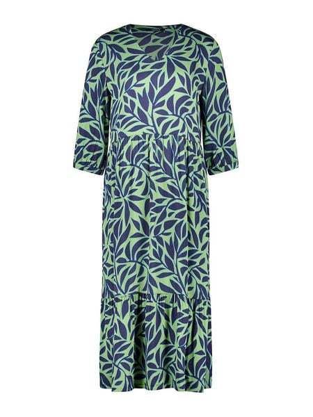 TAIFUN Sukienka w kolorze zielono-granatowym rozmiar: 46. Niebieskie sukienki damskie Taifun, bez wzorów, z wiskozy, bez ramiączek. Za 174.84 zł.