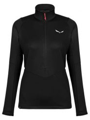 Salewa Bluza polarowa "Puez" w kolorze czarnym rozmiar: 40. Czarne bluzy damskie Salewa, bez wzorów, z materiału, bez kaptura. Za 193.70 zł.