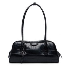Torebka Calvin Klein. Czarne torebki klasyczne damskie Calvin Klein, bez dodatków. Za 649.99 zł.
