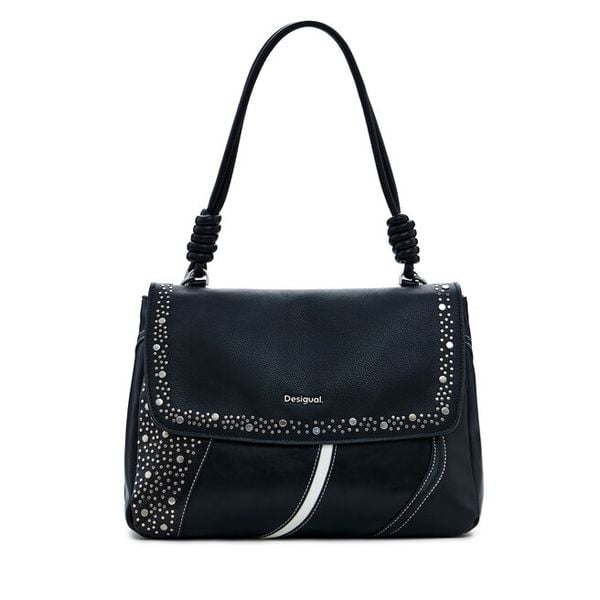 Torebka Desigual. Czarne torebki klasyczne damskie Desigual, bez dodatków. Za 259.99 zł.