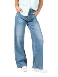 Timezone Dżinsy "Cora" - Comfort fit - w kolorze niebieskim rozmiar: W29/L34. Niebieskie jeansy damskie Timezone. Za 158.10 zł.