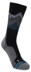 Dlx Hilliard - skarpety trekkingowe unisex ciemnoszary marl. Szare skarpetki damskie DLX, bez wzorów. Za 165.99 zł.