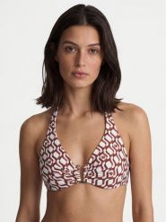 Max Mara Beachwear Góra od bikini Avena 2616821289 Brązowy. Brązowe bikini Max Mara Beachwear, bez wzorów, z syntetyku. Za 739.99 zł.