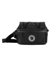 Nerka rowerowa Fjallraven Hoja Expandable Hip Pack - black. Czarne nerki i saszetki damskie Fjällräven, bez wzorów. Za 482.89 zł.