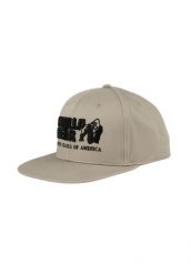 Dothan Czapka - Beżowy. Brązowe czapki damskie GORILLA WEAR, bez wzorów, z bawełny. Za 161.00 zł.