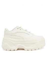 Puma Sneakersy Karmen X-TRA 400369 04 Écru. Obuwie sportowe damskie Puma, ze skóry, bez zapięcia. Za 349.99 zł.