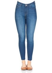 LEE SCARLET HIGH DAMSKIE SPODNIE JEANSOWE JEANSY L626PFMV. Czerwone jeansy damskie Lee. Za 219.99 zł.