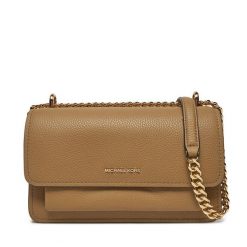 Torebka MICHAEL Michael Kors. Brązowe torebki wieczorowe damskie MICHAEL Michael Kors, bez wzorów, bez dodatków. Za 649.99 zł.