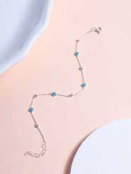 Heliophilia Srebrna bransoletka z elementami ozdobnymi rozmiar: onesize. Szare bransoletki damskie Heliophilia, srebrne. Za 43.99 zł.