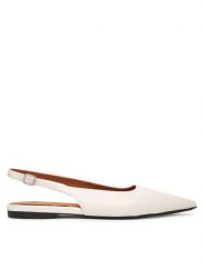 Vagabond Shoemakers Baleriny Hermine 5733-101-01 Biały. Białe balerinki damskie Vagabond Shoemakers, bez wzorów, ze skóry. Za 449.99 zł.