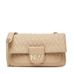 Torebka Nine West. Brązowe torebki wieczorowe damskie Nine West, bez wzorów, bez dodatków. Za 349.99 zł.