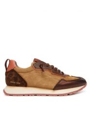 Hispanitas Sneakersy CHI254312 Brązowy. Brązowe obuwie sportowe damskie Hispanitas, ze skóry, bez zapięcia. Za 659.99 zł.