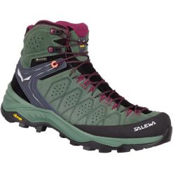 Buty trekkingowe damskie Salewa WS Alp Trainer 2 Mid Gtx. Czarne obuwie trekkingowe damskie Salewa, z gore-texu, za kostkę, bez zapięcia. Za 1,067.00 zł.