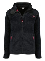 ANAPURNA Kurtka polarowa "Uternel" w kolorze czarnym rozmiar: XXL. Czarne kurtki damskie ANAPURNA, xxl, bez wzorów, z polaru, bez kaptura. Za 73.99 zł.