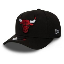 Czapka z daszkiem New Era 9FIFTY Chicago Bulls Stretch 11871284 M - L. Czarne czapki z daszkiem damskie New Era, na wiosnę, bez wzorów. Za 139.99 zł.