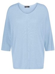 Sublevel Sweter w kolorze błękitnym rozmiar: L/XL. Niebieskie swetry klasyczne damskie Sublevel, l, bez kołnierzyka. Za 140.86 zł.